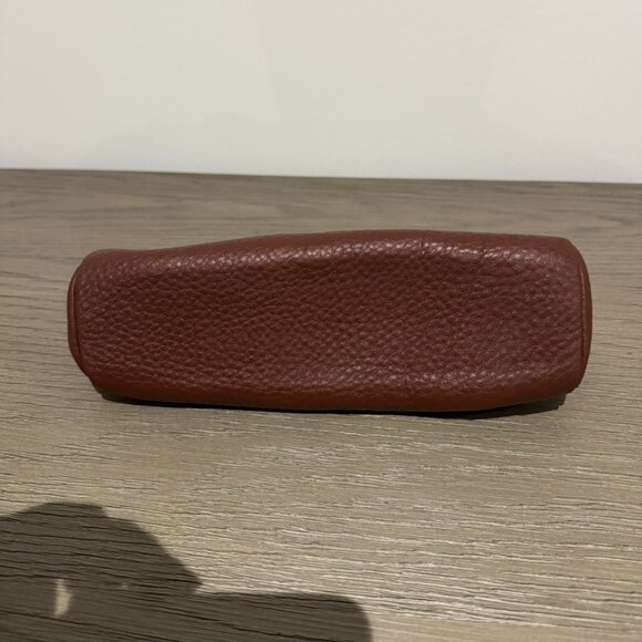 COLE HAAN Brown Leather Small Brown Clutch - Picture 6 of 9